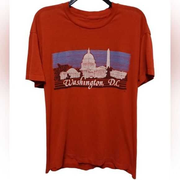 Vintage 80s super thin Washington DC tee - Picture 1 of 6